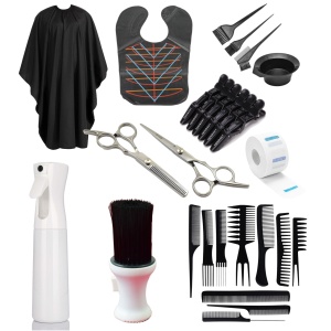 Kit frizer cu foarfece de tuns profesionale Forte395 - Img 1