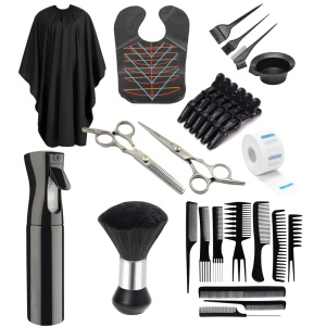 Kit frizer cu foarfece de tuns profesionale Forte395