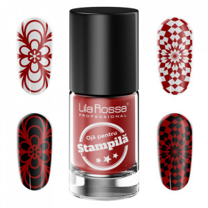Oja pentru stampila, 6ml, rosie