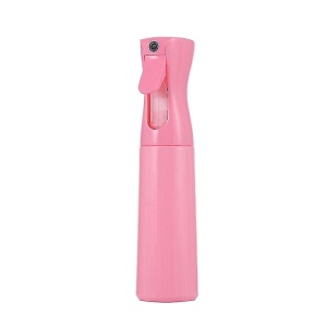 Pulverizator automat coafor, mare, 300 ml, plastic dur, roz pastel, profesional - Img 1