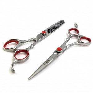 Set foarfeca tuns si filat Ardette, Kapio, Red Silver, marime 6 - Img 3