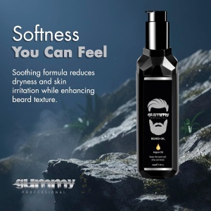 Set Îngrijire Barbă și Mustață Gummy – Kit Complet Grooming pentru Bărbați, 8 Piese - Img 3