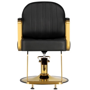 Set mobilier salon 6 piese, scaun coafor, scafa frizerie, oglinda Led, canapea receptie - Img 6