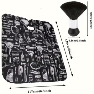 Set profesional frizerie Ardette, 12 piese, cu accesorii complete pentru tuns, Geanta transport inclusa - Img 6