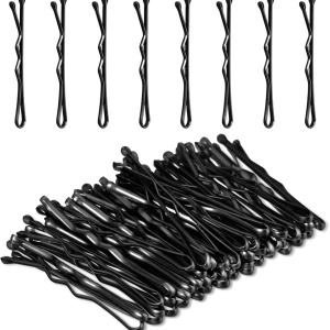 Agrafe de par profesionale, 500 g, negre, 5 cm