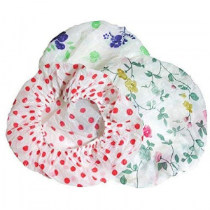 Casca de dus, impermeabila, tip boneta, multicolor, 1 buc - Img 5