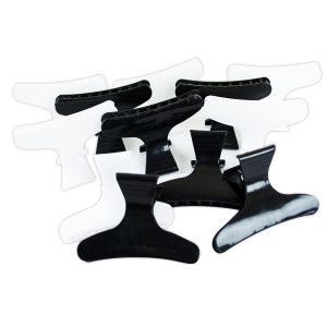 Clipsuri coafor tip fluture set 4 bucati