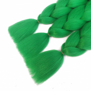 Extensii colorate pentru impletituri · verde - Img 2