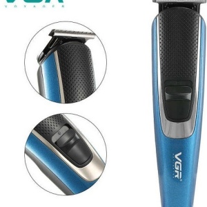 Masina de Tuns Fara Fir, VGR V172, 3W, 5 in 1, 13 Accesorii, Incarcare rapida, Albastra - Img 4