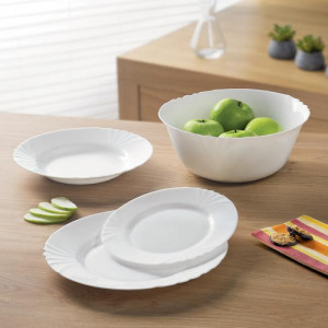 Serviciu de masa Luminarc Cadix ,19 piese, alb - Img 2