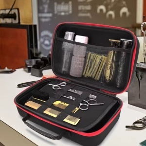 Set Frizerie Profesional Complet 9 Piese – Foarfeci Tuns & Filat 6”, Geantă Frizerie - Img 2