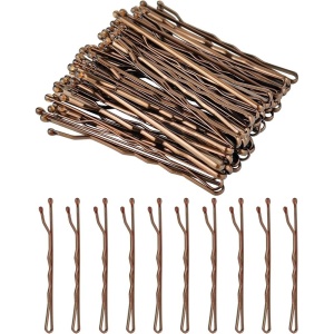 Agrafe profesionale coafor 500 g, blond inchis, 5 cm