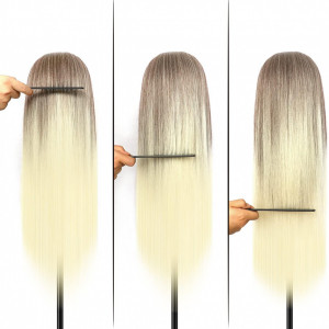 Cap Practica Manechin Salon Frizerie Coafor, Blond Ombre, CPBO - Img 4