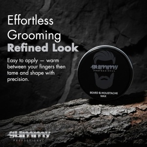 Ceară barbă și mustață Gummy 50ml – Fixare puternică, definire și styling profesional - Img 6