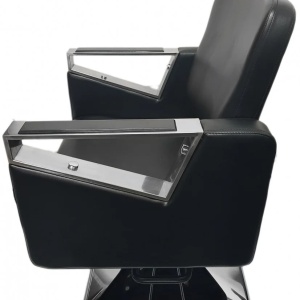 Mobilier frizerie complet cu 2 scaune frizerie, 2 oglinzi LED, scafa coafor, Talin - Img 6