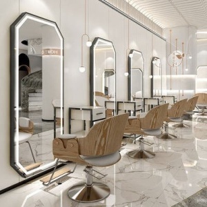 Mobilier frizerie cu un scaun coafor - Amenajare salon infrumusetare - Img 4