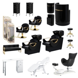 Pachet complet Mobilier salon infrumusetare coafor manichiura spa