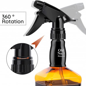Pulverizator par frizerie coafor barber shop Tip sticla Whisky - Img 5