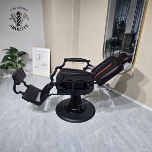 Scaun Frizerie Profesional Ronnie – Confort Premium și Stil Vintage/Modern - Img 2