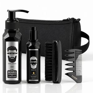 Set Basic Îngrijire Barbă și Mustață Gummy – 5 Piese