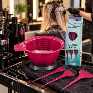 Set Bol cu 3 pensule pentru Vopsea de Păr 500 ml Profesional - Img 8