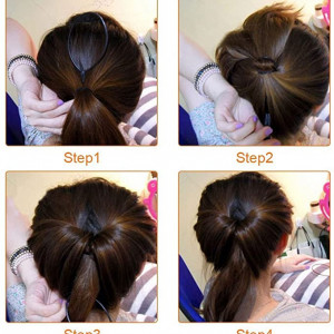 Set cap practica manechin Paula Roz cu ace coc exersat coafuri impletituri salon frizerie - Img 6