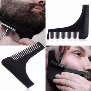 Set complet kit ustensite accesorii frizerie coafor NECK cu foarfeca de tuns si filat - Img 5
