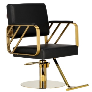 Set Mobilier frizerie cu 1 post de lucru, scaun coafor, scafa, oglinda salon 90cm LED - Img 10