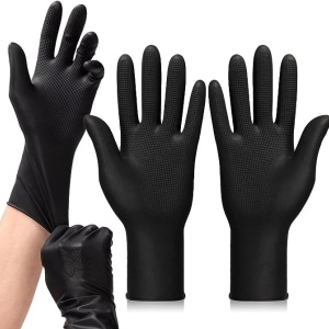 Set profesional pentru vopsit părul – Pelerină magnetică, cască șuvițe silicon, bol + 5 pensule, clipsuri crocodil, mănuși latex reutilizabile - Img 6