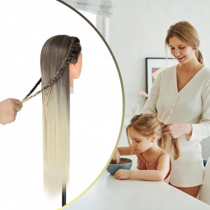 Cap Practica Manechin Salon Frizerie Coafor, Blond Ombre, CPBO - Img 5