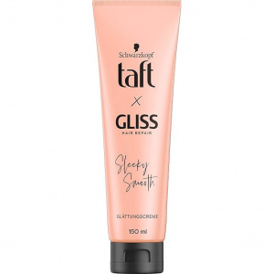 Crema pentru netezirea parului, Taft x Gliss, Sleeky Smooth, 150 ml - Img 1