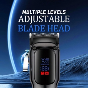 Kit Profesional Frizerie Complet – Mașină de Tuns, Pelerină și Accesorii Barber - Img 6