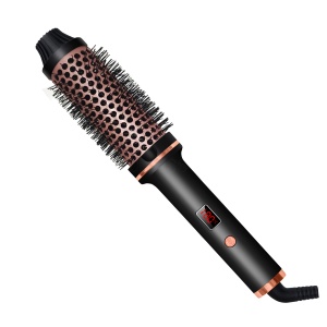 Perie electrica pentru volum cu aer cald pentru coafat parul, uscare, indreptare, bucle si styling - Img 11