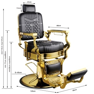 Scaun Frizerie Profesional Osiris – Lux, Confort si Design Modern - Img 7