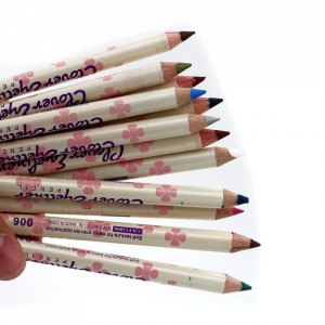 Set 12 creioane contur dermatograf ochi, sprancene, buze