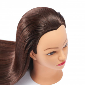 Set cap pentru coafat Cabelo2 saten cu 4 perii coafor rotunde si piepteni frizerie - Img 8