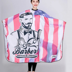 Set complet frizerie barber Berlin cu pulverizator sticla Whisky brici metalic manta barbershop - Img 4