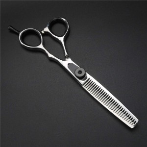 Set foarfeca tuns si foarfeca filat · Sword Cut · 10 piese · clipsuri metalice · pieptan carbon · husa depozitare · pelerina tuns · pamatuf frizerie · brici pentru filat parul. - Img 2