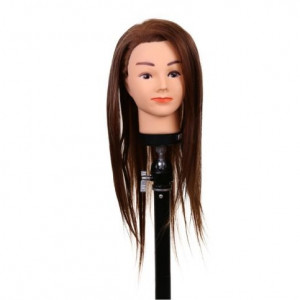 Cap practica manechin salon frizerie coafor Sintetic 50cm Saten