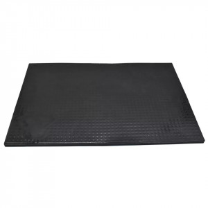 Covoras pentru ustensile frizerie Ardette, covoras antiderapant 45X30X0.8cm, suport pentru foarfeci salon barber, cauciucat, silicon - Img 3