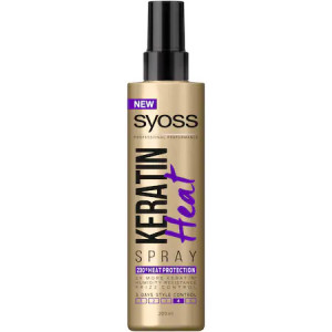 Fixativ spray Syoss Keratin Heat Protect pentru protectie termica, 200 ml