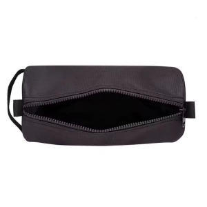 Geanta voiaj tip portfard cosmetic, neagra, 26x13.5 cm - Img 2