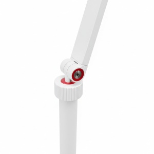 Lampă cosmetică LED semilună profesională Moon Light, 20 W, 1800 lm, 192 LED-uri – lumină caldă, neutră și rece, Alba - Img 2