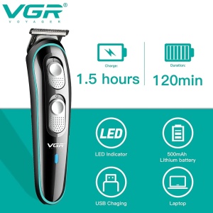 Masina de tuns fara fir VGR V-055 · trimmer · 120 min · 10W - Img 6