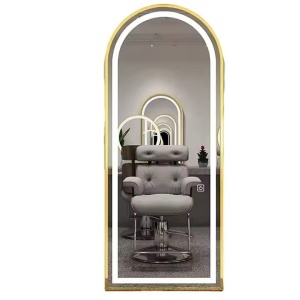 Pachet Mobilier Coafor Bordo cu Auriu – Scafa frizerie cu 2 Scaune coafor rosii Lux, 2 Oglinzi Led si Ucenic - Img 8