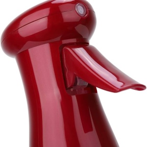 Pulverizator automat coafor mare 300 ml, plastic dur, bordo - Img 2