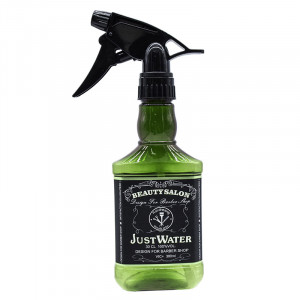 Pulverizator par frizerie coafor barber shop Tip sticla Whisky Verde