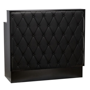 Receptie salon infrumusetare frizerie, neagra 124cm