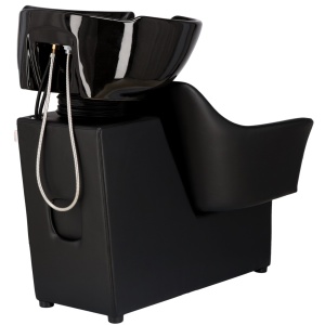 Scafa coafor profesionala, cu Bazin Ceramic, Neagra, Ruby - Img 2