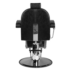 Scaun barber salon frizerie, inaltime reglabila, Negru SSB009 - Img 4
